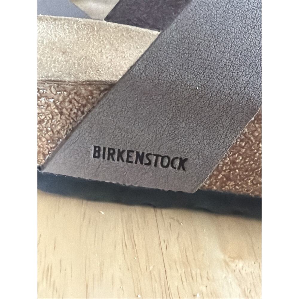 Women's Birkenstock Mayari Birko-Flor Nubuck Sandals, Size 41 Women’s 10/10.5 - Picture 5 of 9